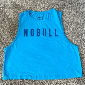 Nobull Crop Tank - neon blue - M